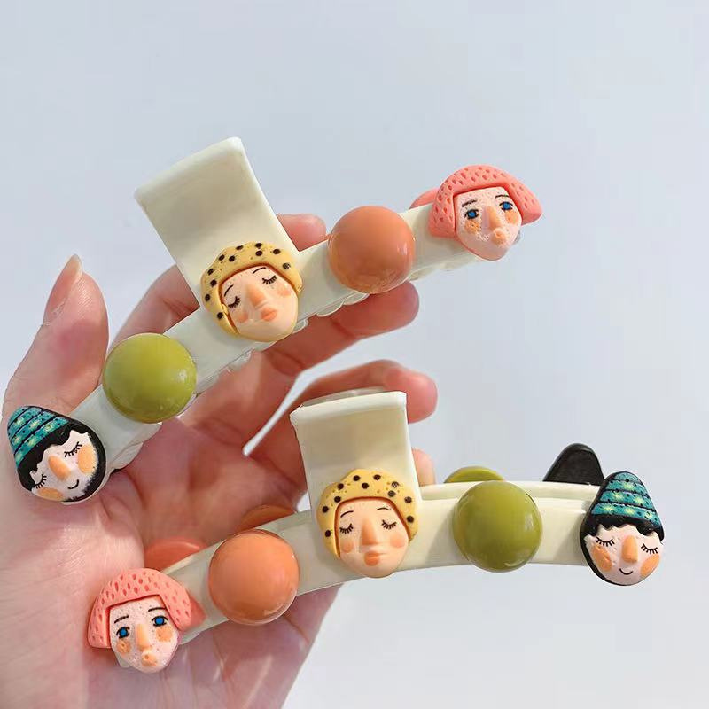 Kẹp tóc kiểu dáng cute - UniLabel