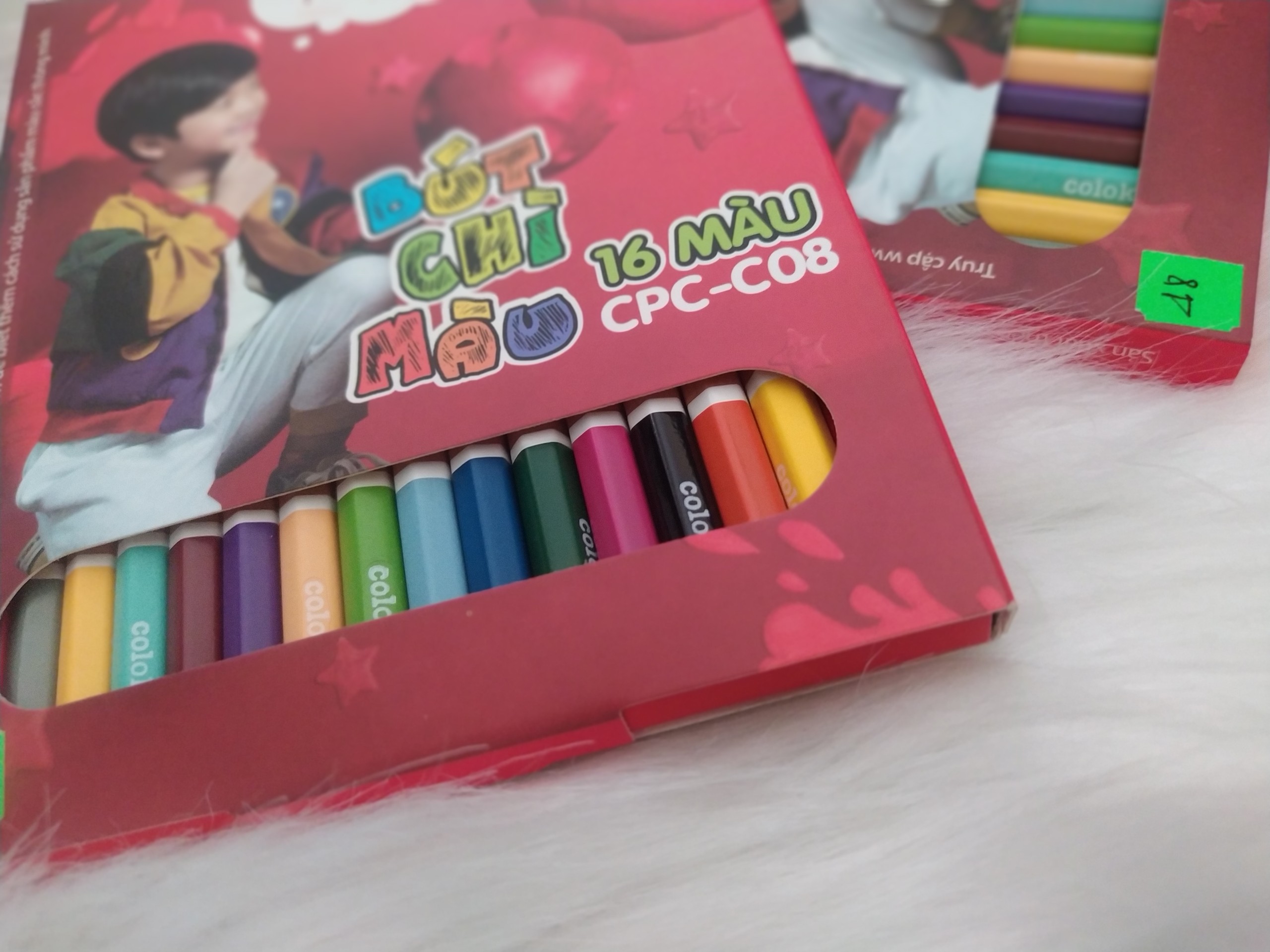 [Có sẵn] Bút chì màu COLORKIT (16 màu CPC-C08)