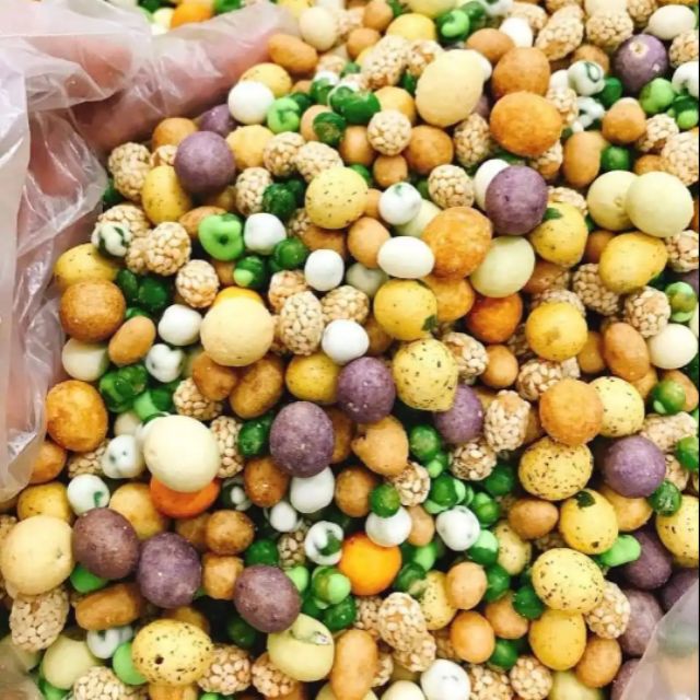 300g đậu mix 10 vị_ bao ngon cho bé