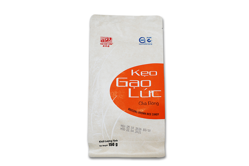 KẸO GẠO LỨC CHÀ BÔNG TÂN HUÊ VIÊN (GÓI 150G)