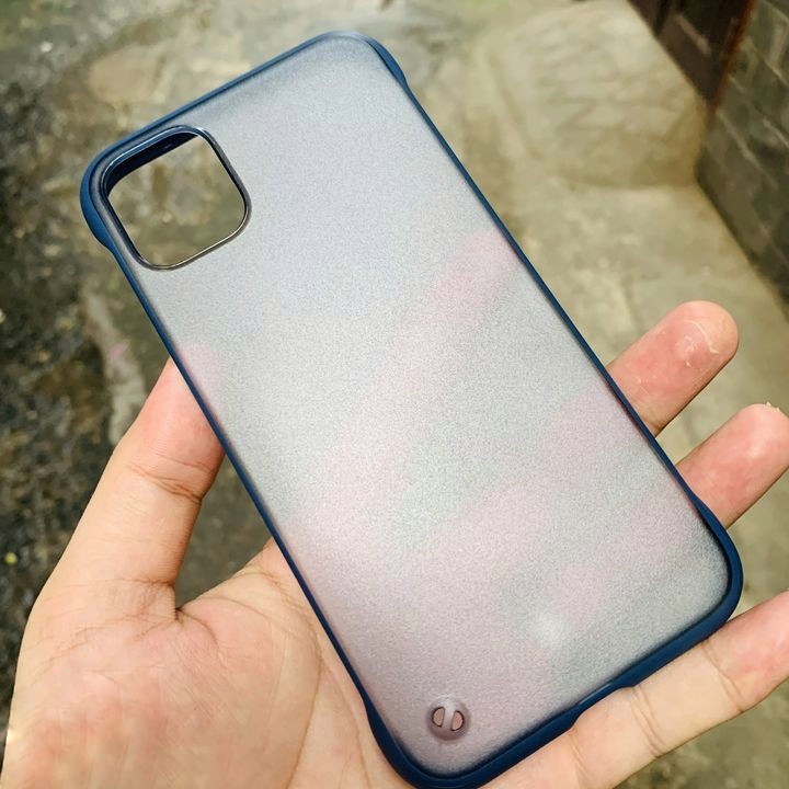 Ốp lưng Iphone 11 Pro Max nhám mờ siêu mỏng không bo viền ôm khít máy