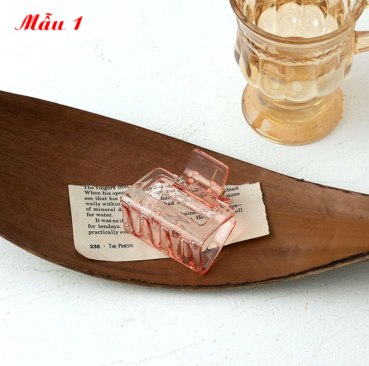 Kẹp càng cua style trong suốt C62