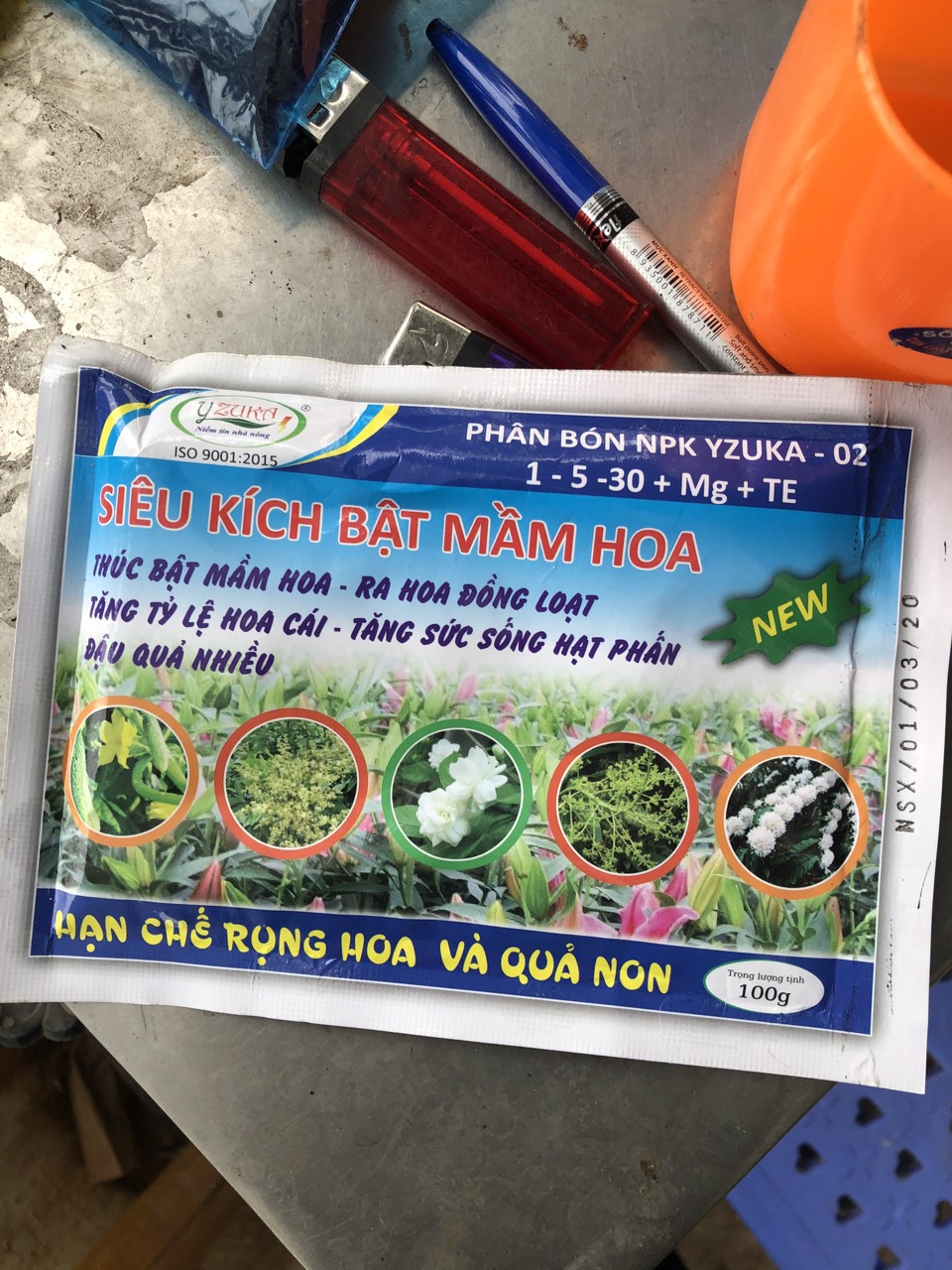 Phân bón kích hoa kích quả