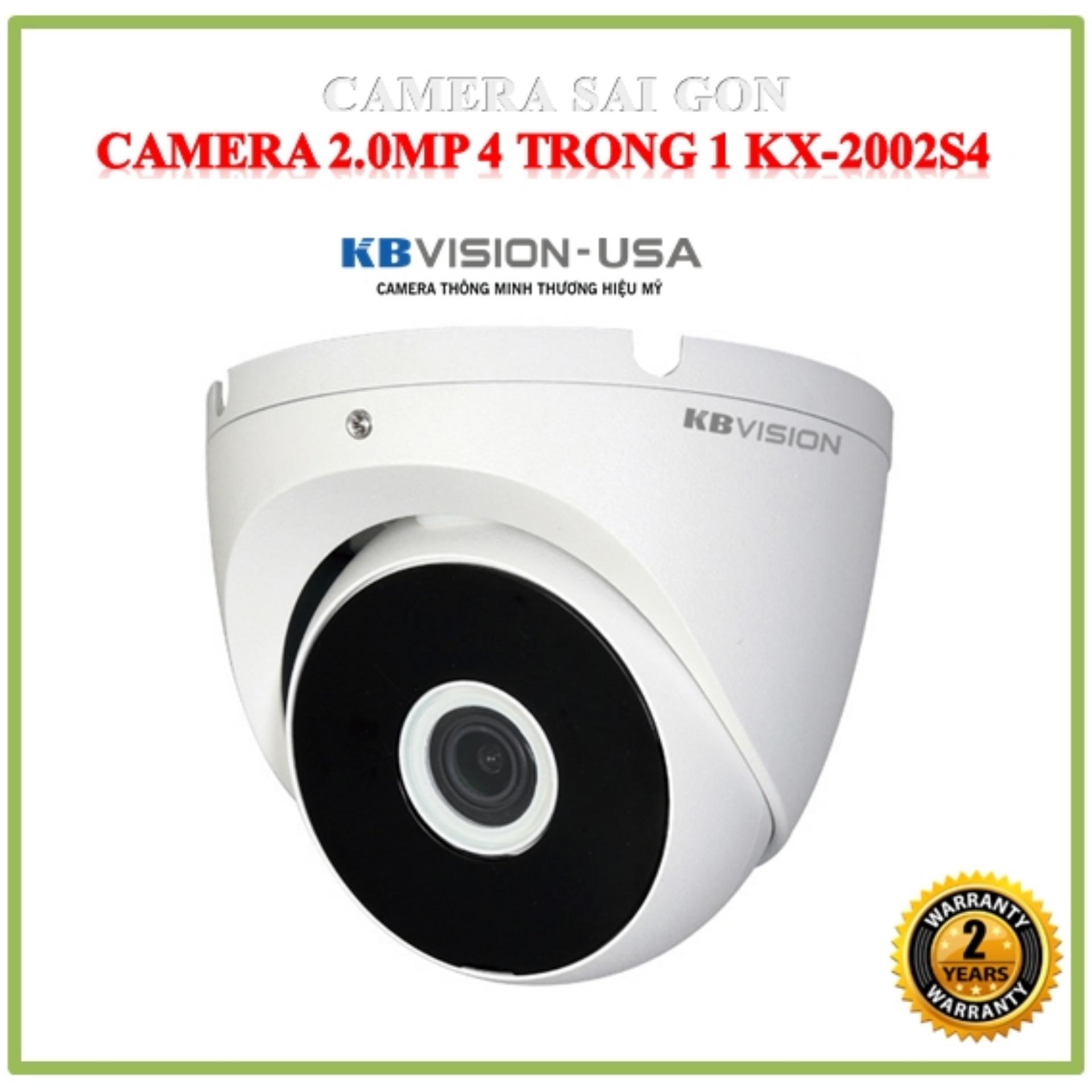 [HCM]Camera 4 trong 1 KBVISION 2.0MP KX-A2012S4
