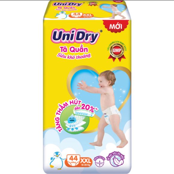 TÃ QUẦN UNIDRY XXL44 CHO BÉ TỪ 15-25KG