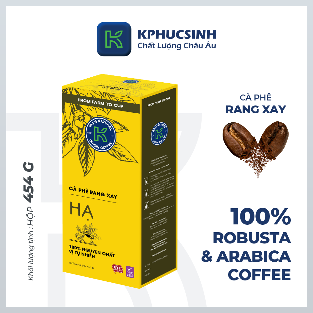 Roasted and Ground Coffee Specialty Pure Filtered Coffee K Ha 454g