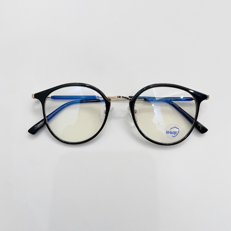 Kính không độ, kính cận mắt mèo kim loại nam nữ 8275 jolie eyewear