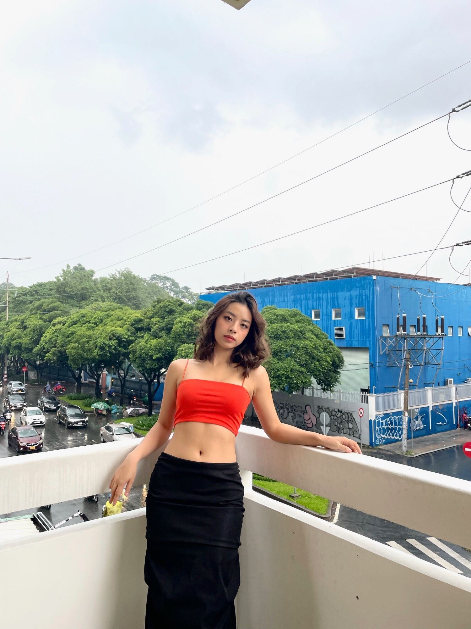 Áo croptop nữ 2 dây | LENA TOP - CLÉLIE