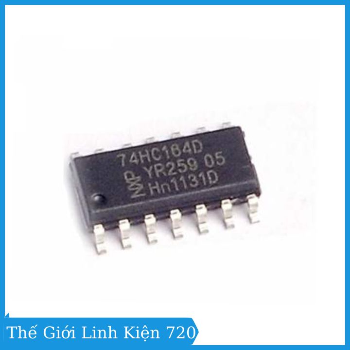 Combo 5 IC 74HC164 cổng si tốc độ cao