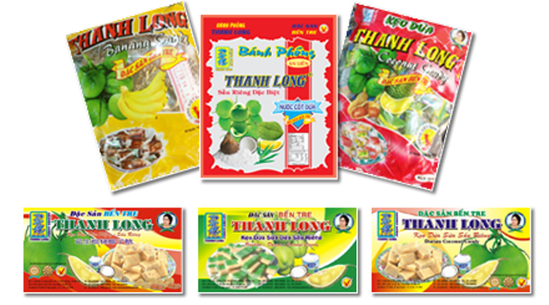 KẸO DỪA DỨA SẦU RIÊNG BẾN TRE 300G