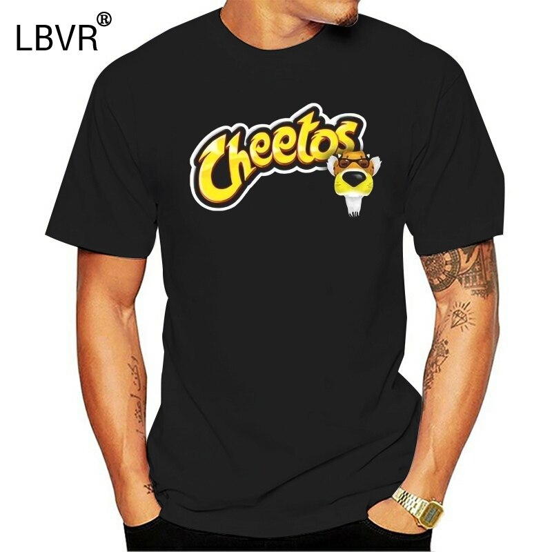 Chester Cheetah Cheetos Chips T Shirt Tee Shirt Mens New T-Shirts Printing New Fashion Men'S Top Tee