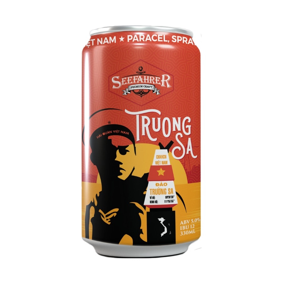 Bia Trường Sa - thùng 24 lon 330ml (bia thủ công)