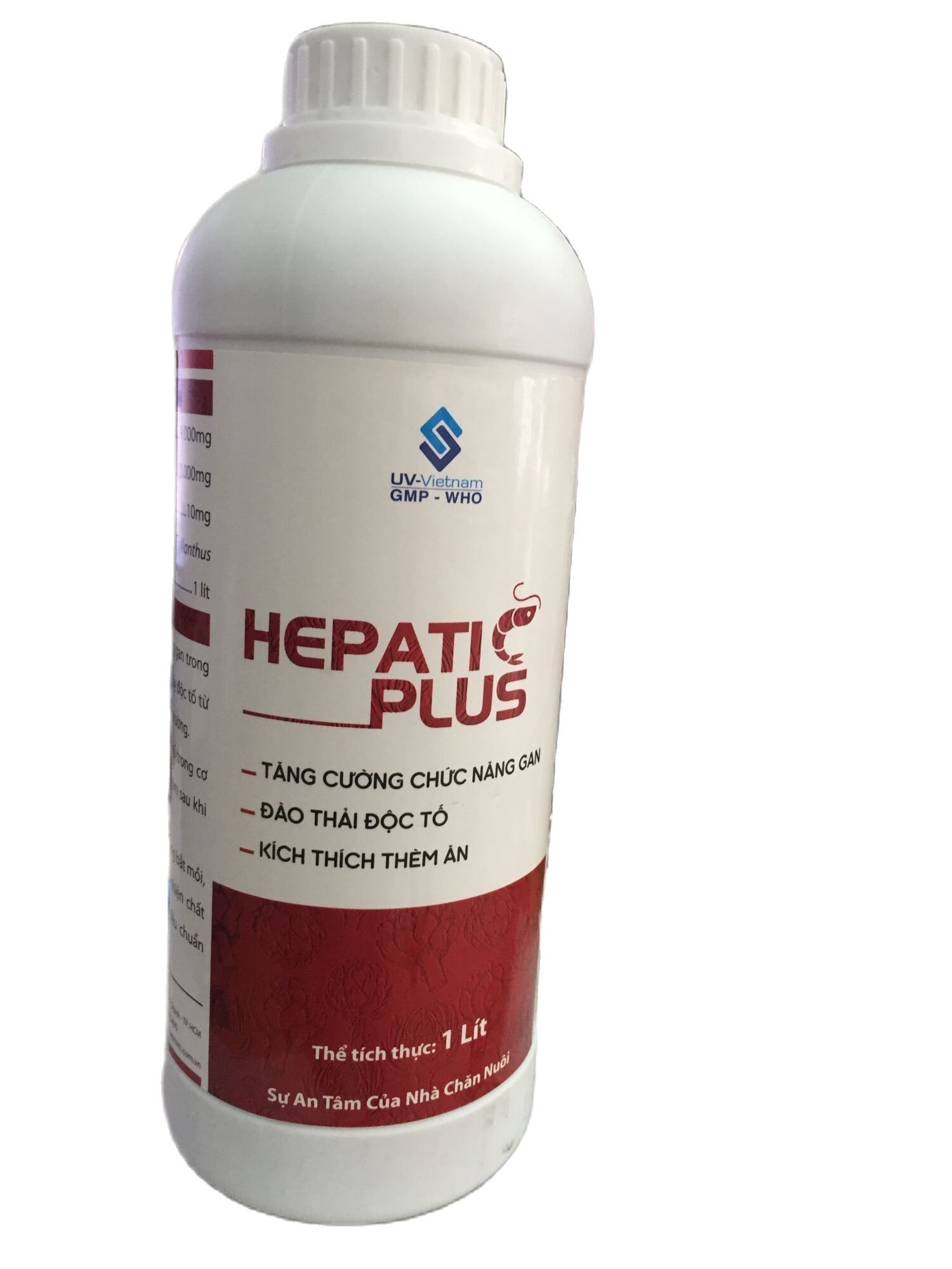 Hepatic plus ( giải độc gan cho tôm chai 1 lít)