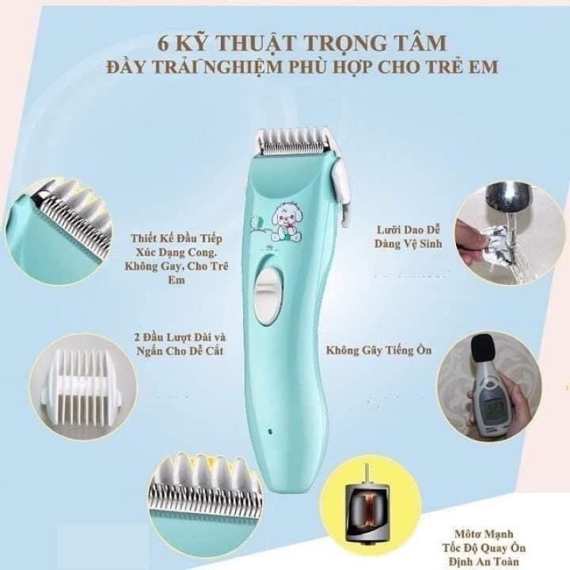 Tông đơ TOIR cắt tóc, hớt tóc cho bé