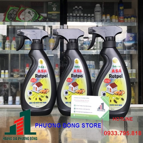 tinh dầu Xua đuổi chuột Asa Ratpel