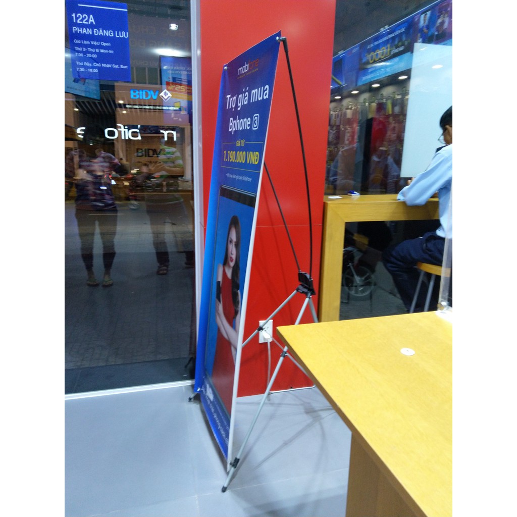 Khung Standee quảng cáo cường lực 60x160cm