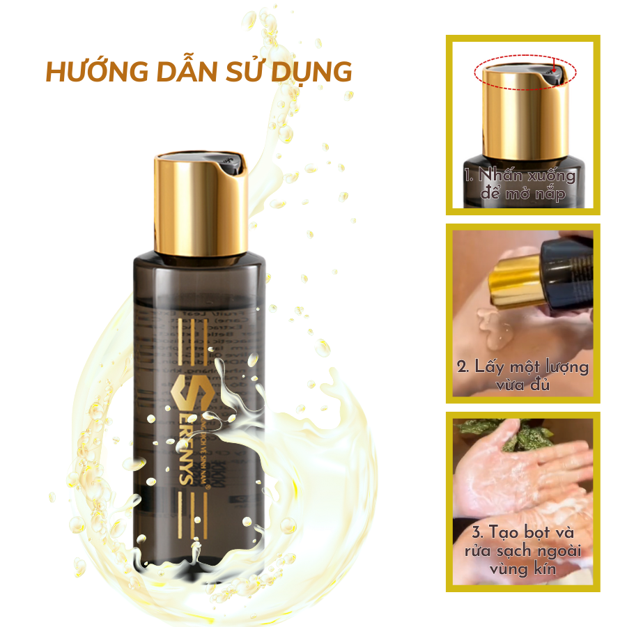 Gel dung dịch vệ sinh nam Serenys Classic