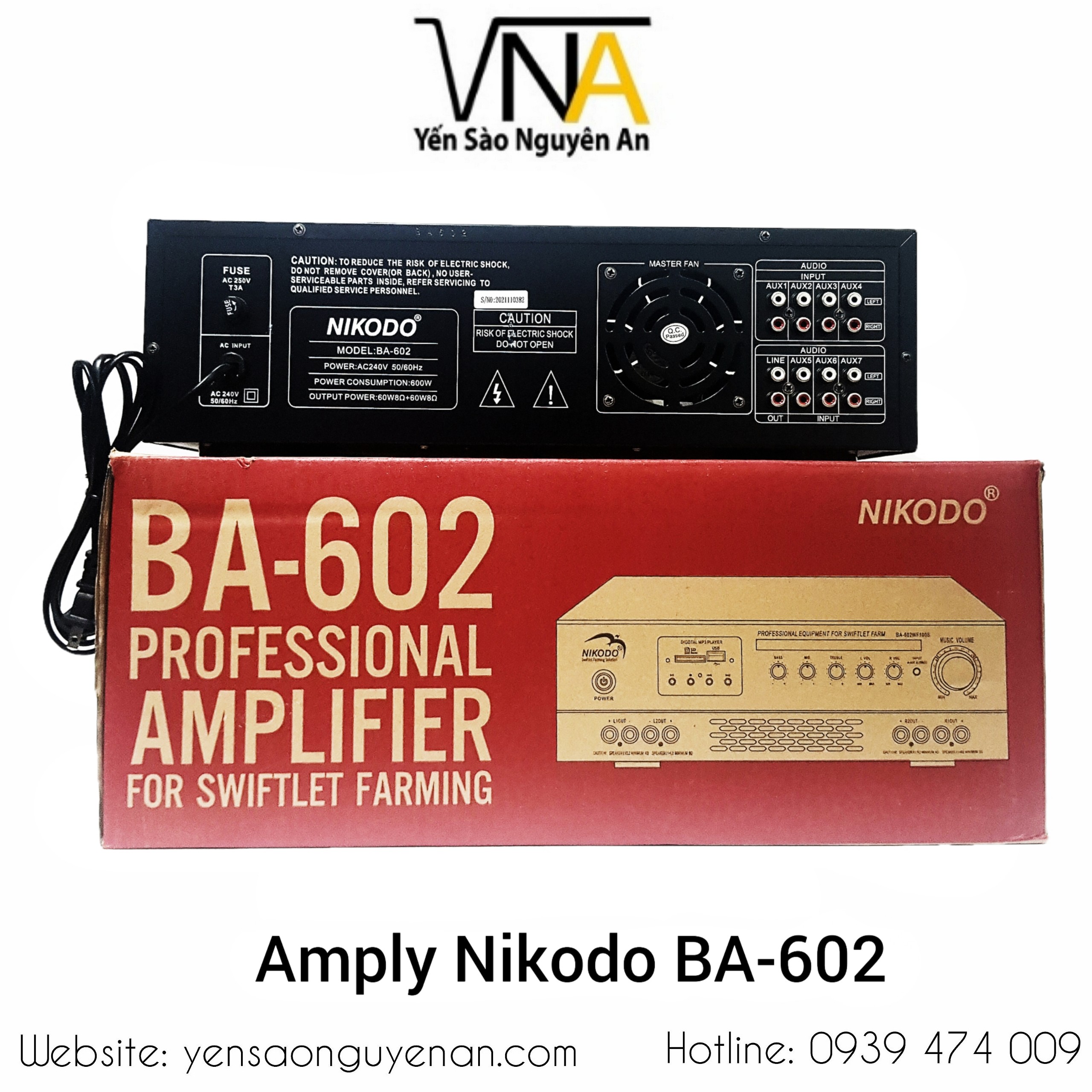 [SP000236] AMPLY NHÀ YẾN [NIKODO] [BA-602WF100S]
