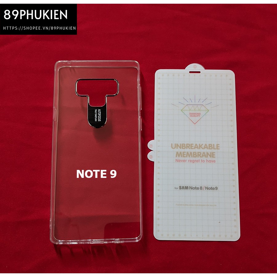 Ốp Auto Focus trong suốt bảo vệ camera cho Galaxy Note 9