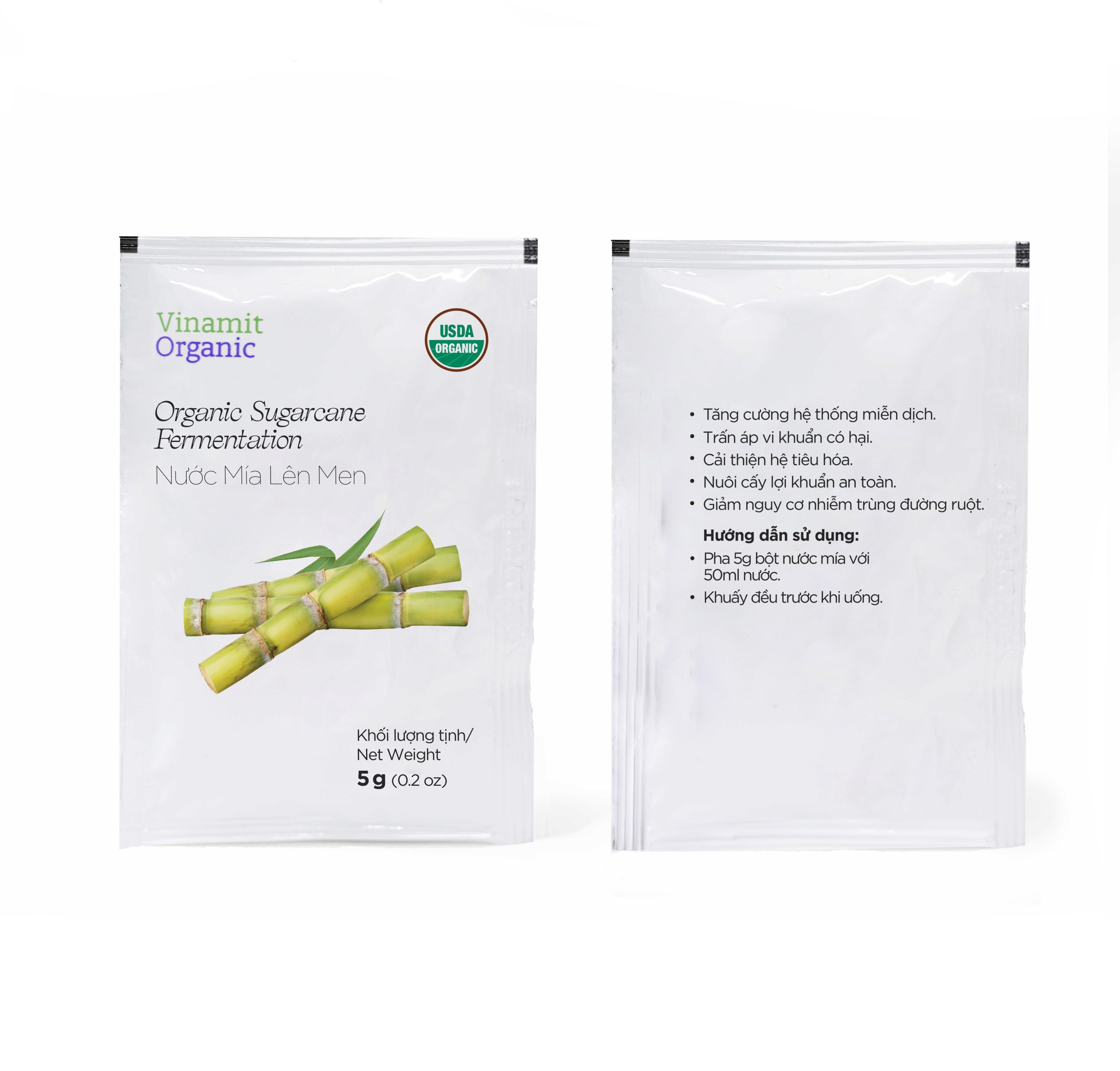 Nước mía lên men Organic (Hỗ trợ tiêu hóa)