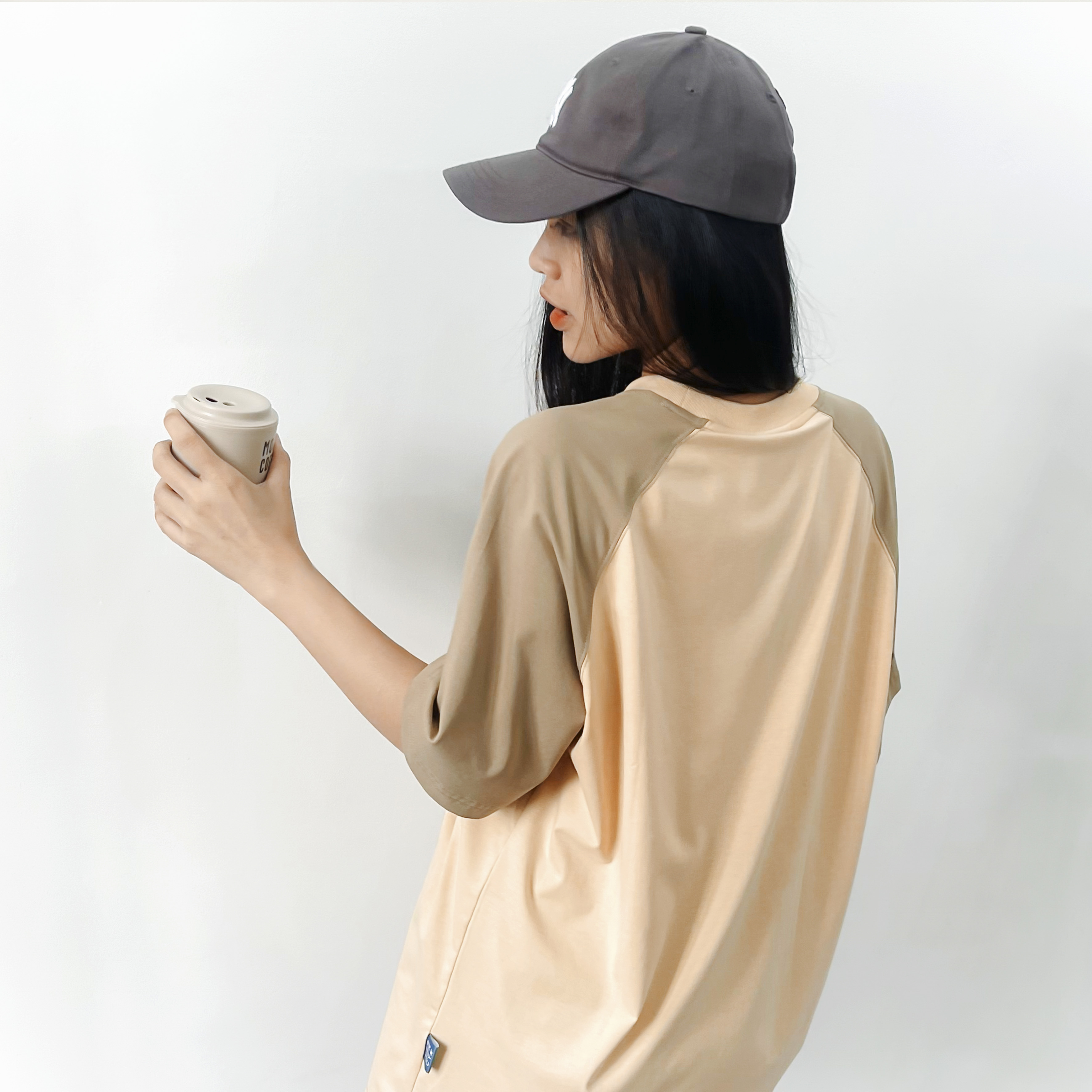 [lazsohot1 -20% đơn 99K] Áo thun Vergency nam nữ Raglan/ Gray, white, begei