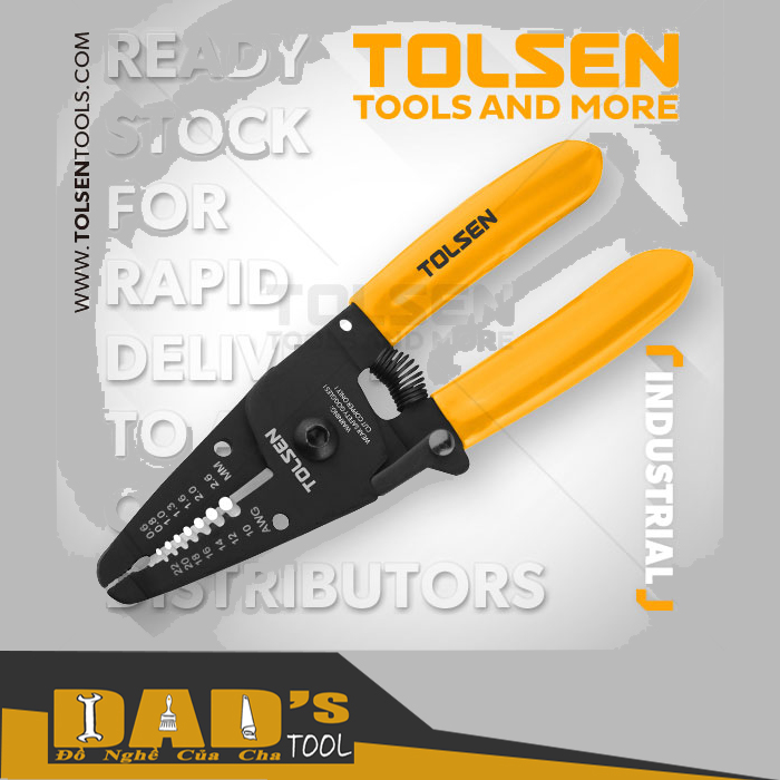 [HCM]KỀM TUỐT DÂY 7 SIZE (0.6-2.6MM) - TOLSEN 38051