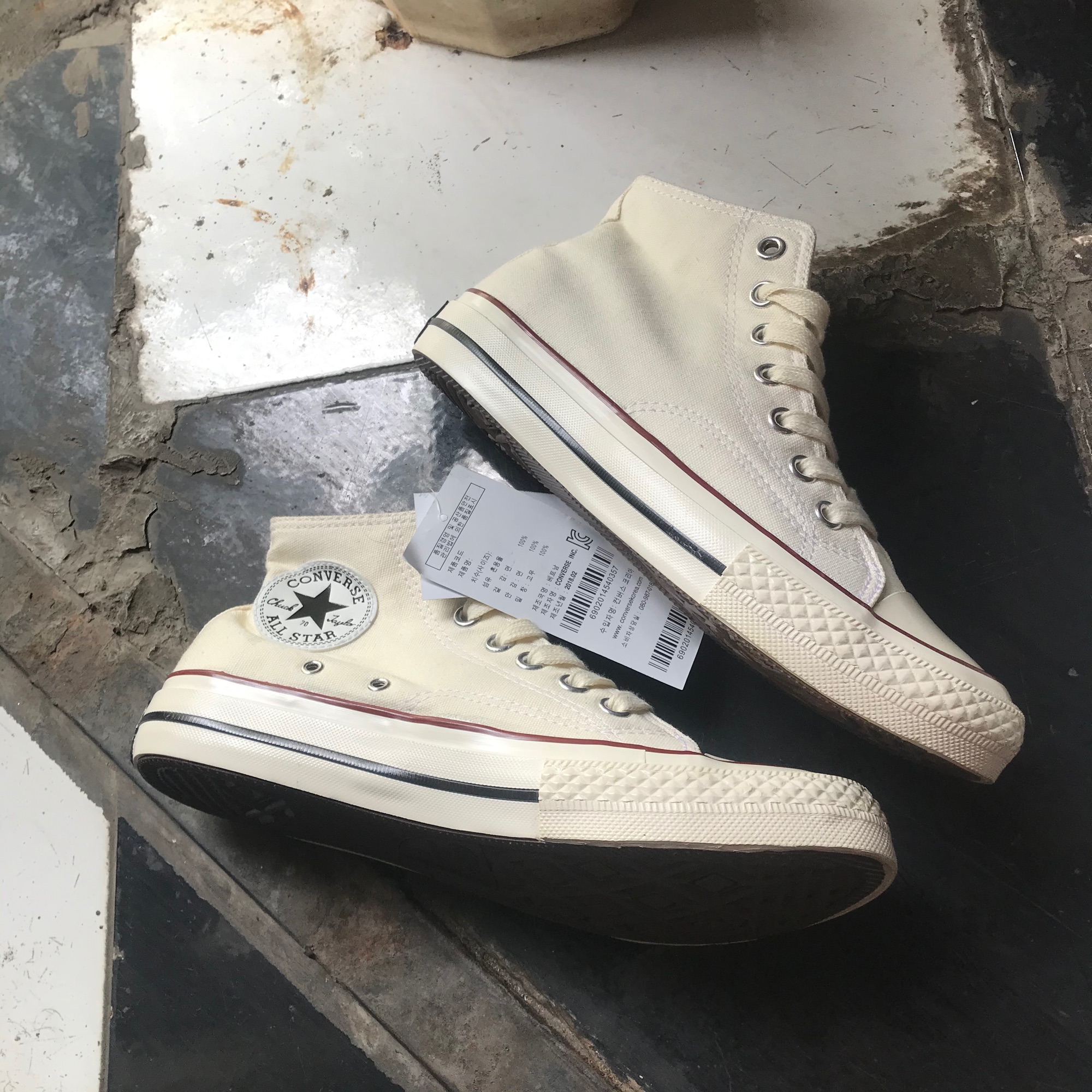 GIÀY CONVERSE 1970s TRẮNG KEM CAO CỔ
