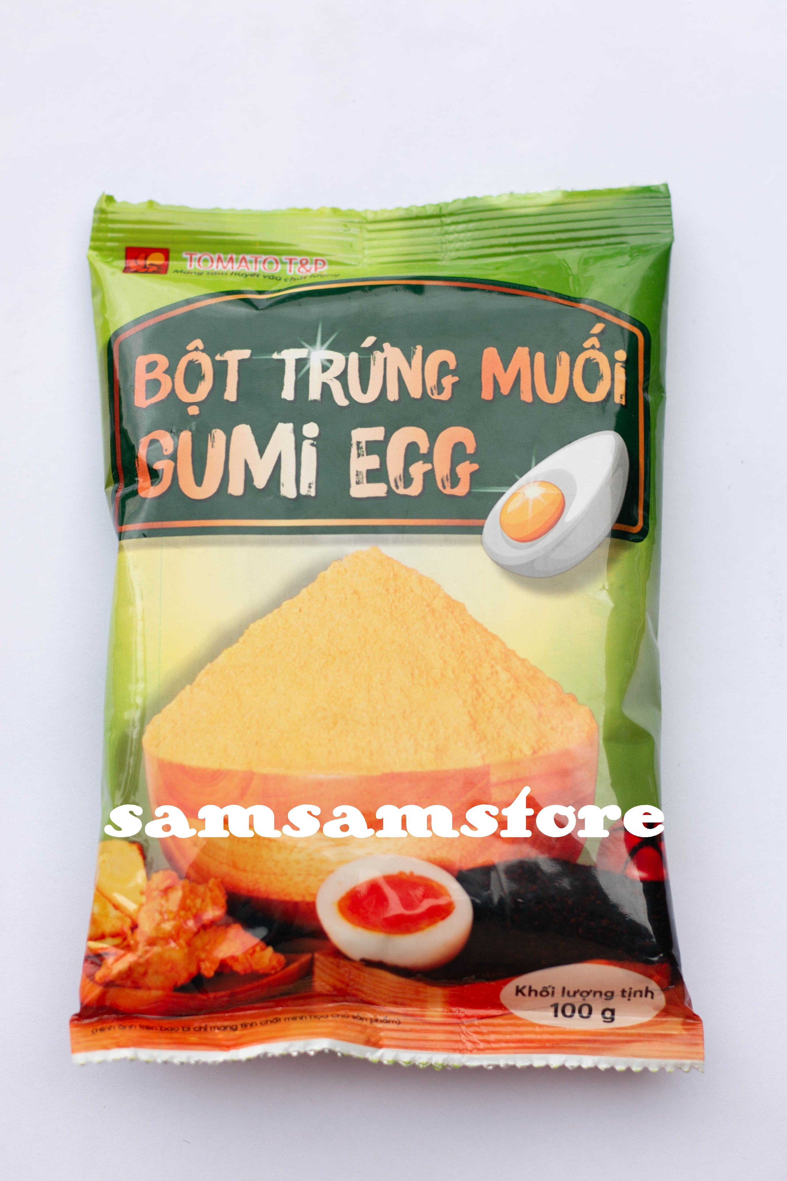 Bột trứng muối Gummi Egg 100g