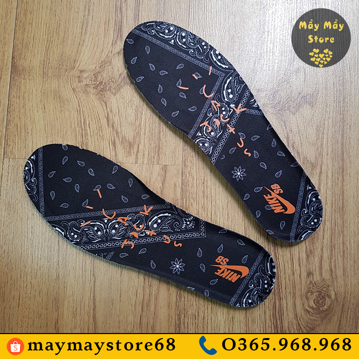 Lót Giày Nike Xịn Màu Đen (Size: 43, 44, 45)