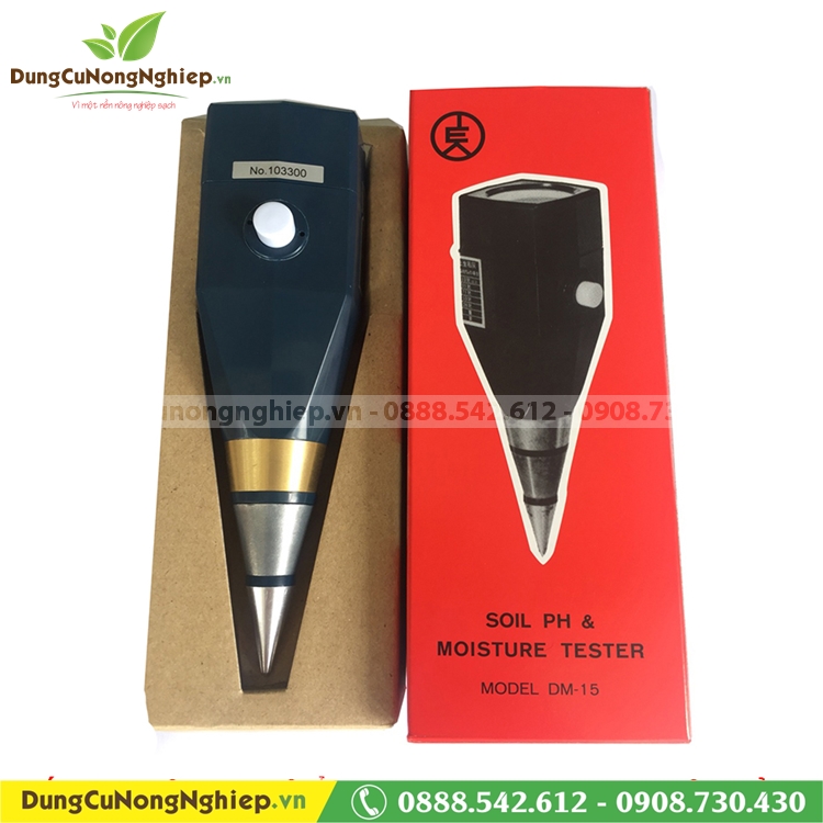 Máy đo độ pH độ ẩm của đất 2 trong 1 Takemura DM15