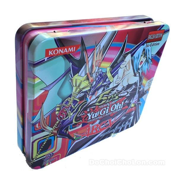 Hộp đồ chơi bài Yugioh bằng sắt 71 lá tiếng Anh cho bé