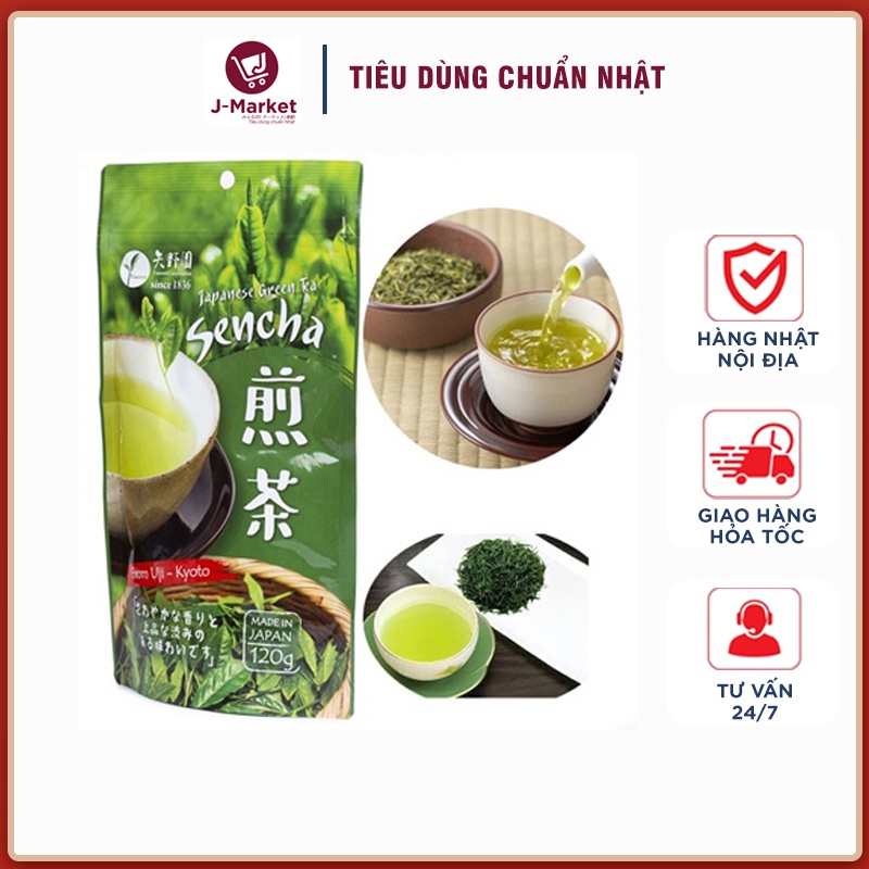 [FREESHIP] Trà xanh Sencha Yanoen 120g