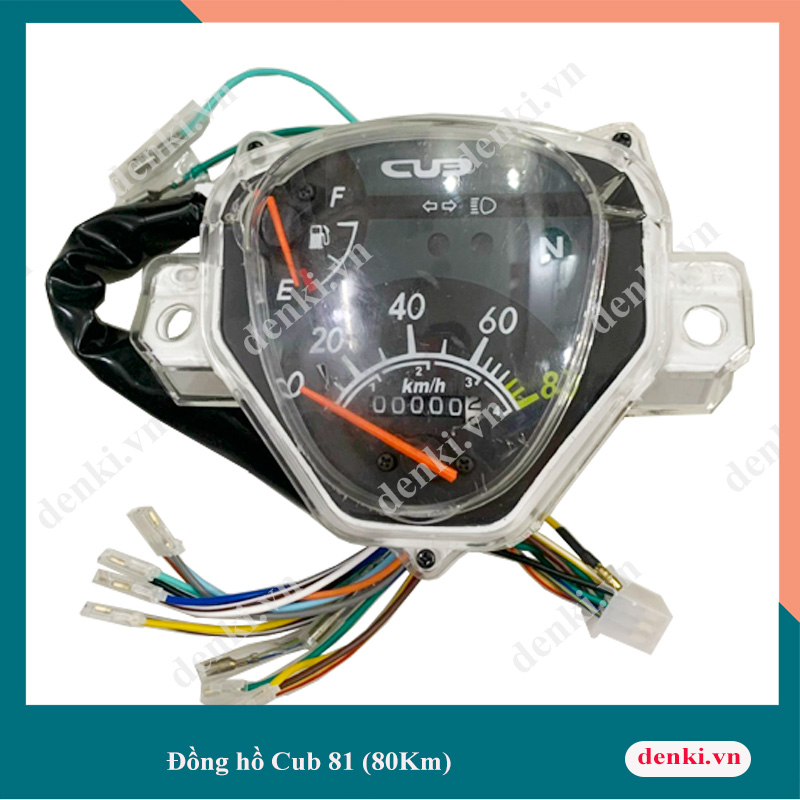 Đồng hồ công tơ mét dành cho xe Cub 81 mới (80km)