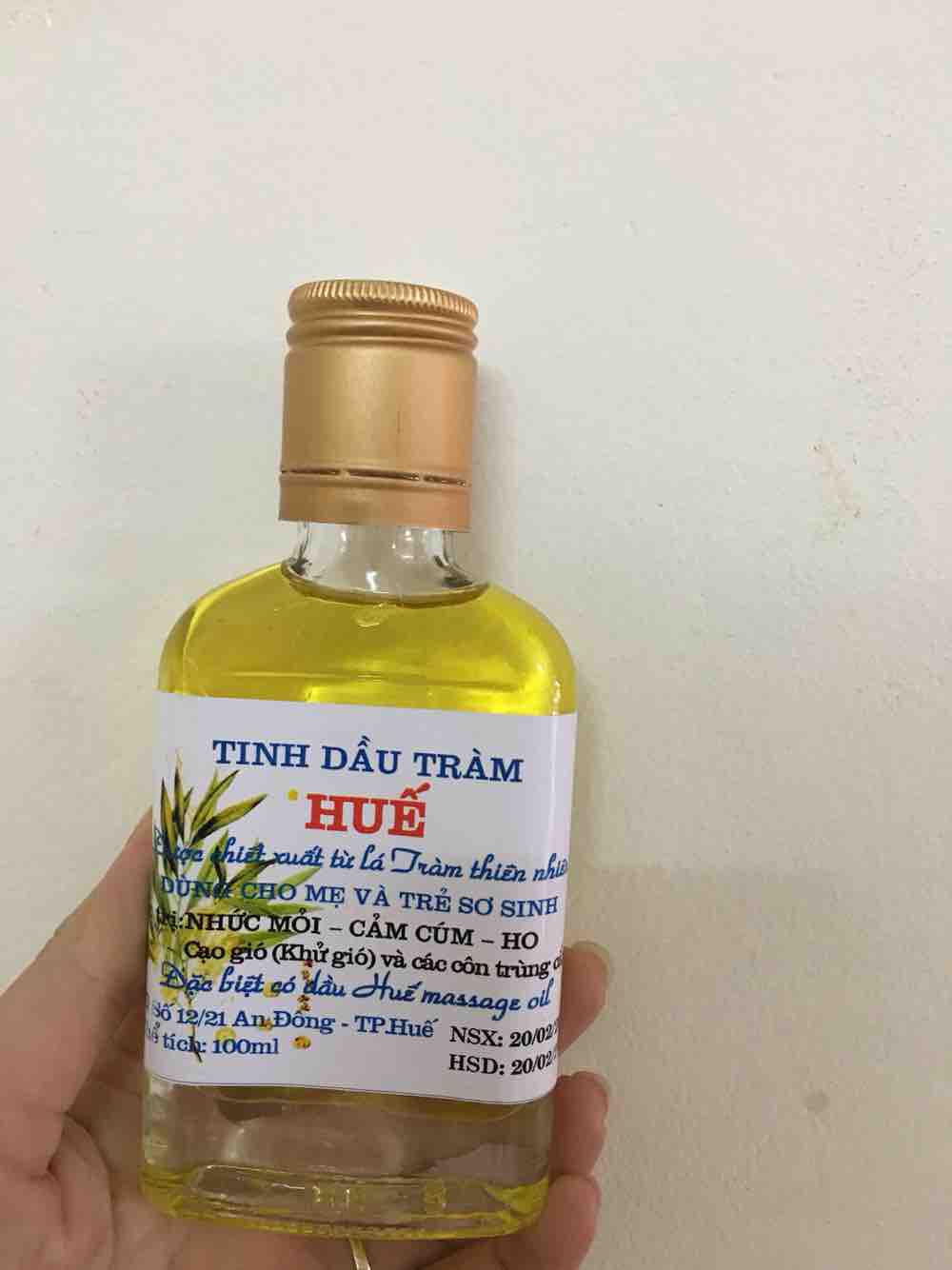 Combo 2 lọ tinh dầu tràm huế tràm vàng 100ml