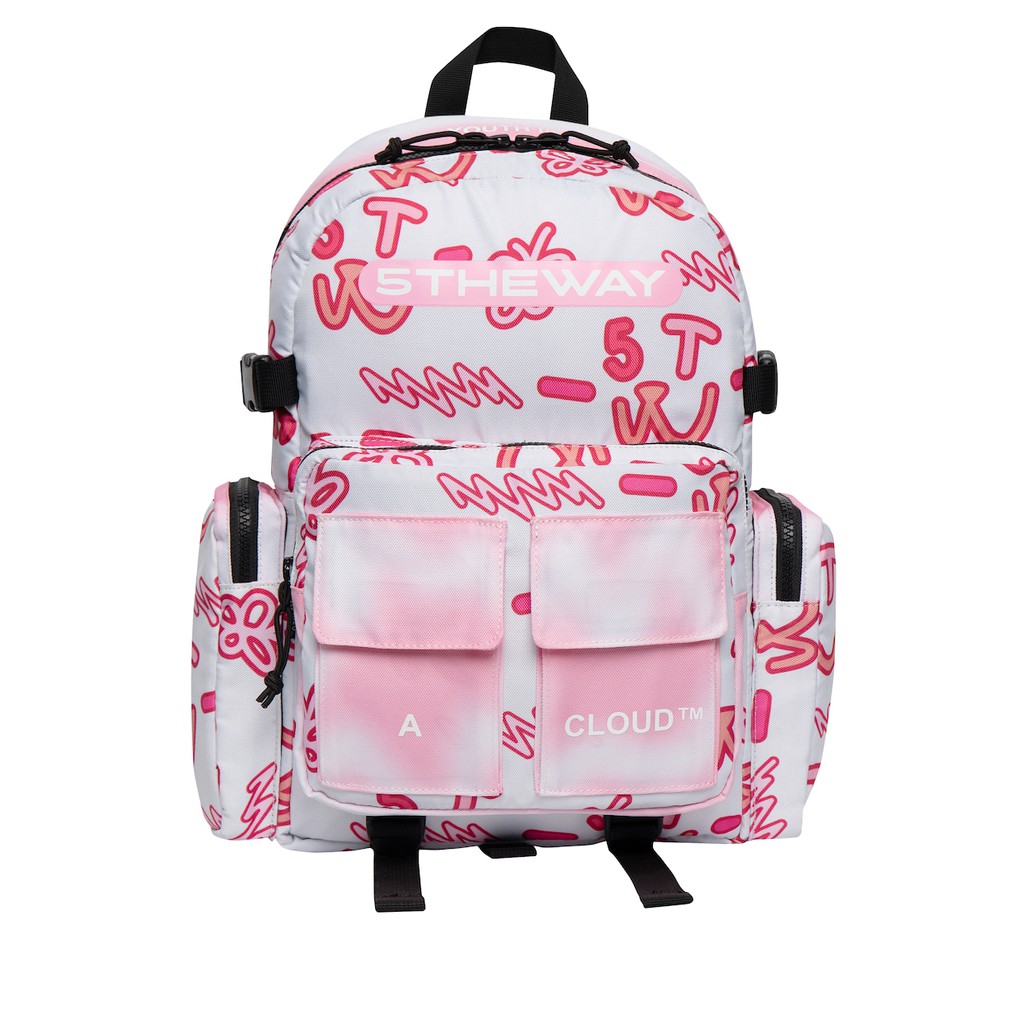 5THEWAY® /teddy bear/ ROCKET BACKPACK™ in PINK aka Balo Hồng