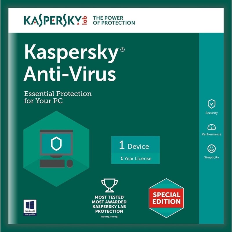 Bảng giá Kaspersky Anti-Virus cho 1PC Phong Vũ