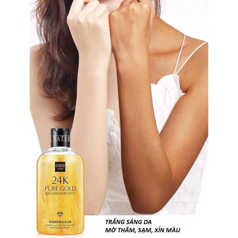 🌸🌸 Sữa tắm 24K PURE GOLD trắng da - trẻ hoá làn da 🌸🌸
