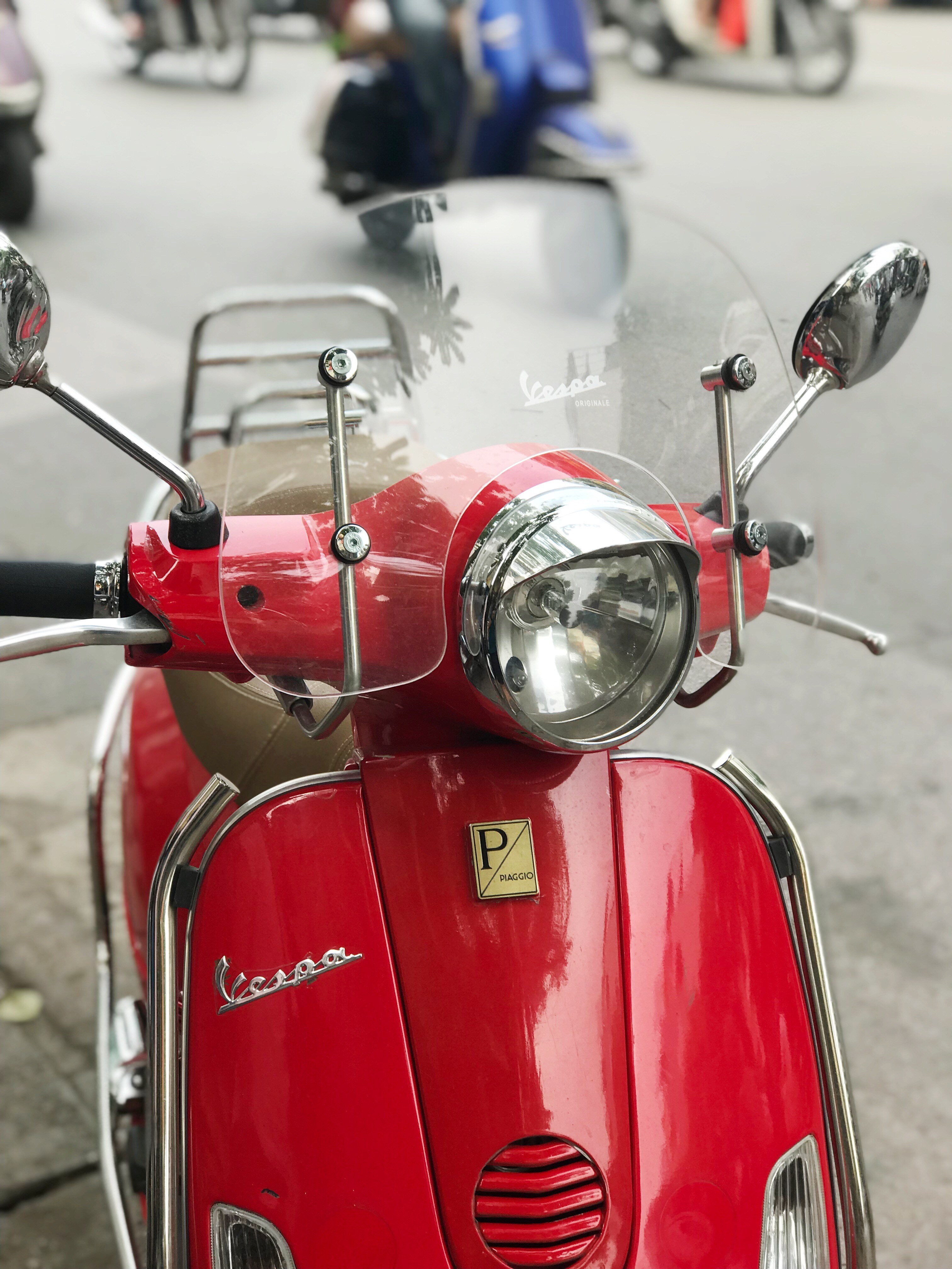 LOGO CHỮ P ĐỘ XE VESPA LOẠI MỎNG