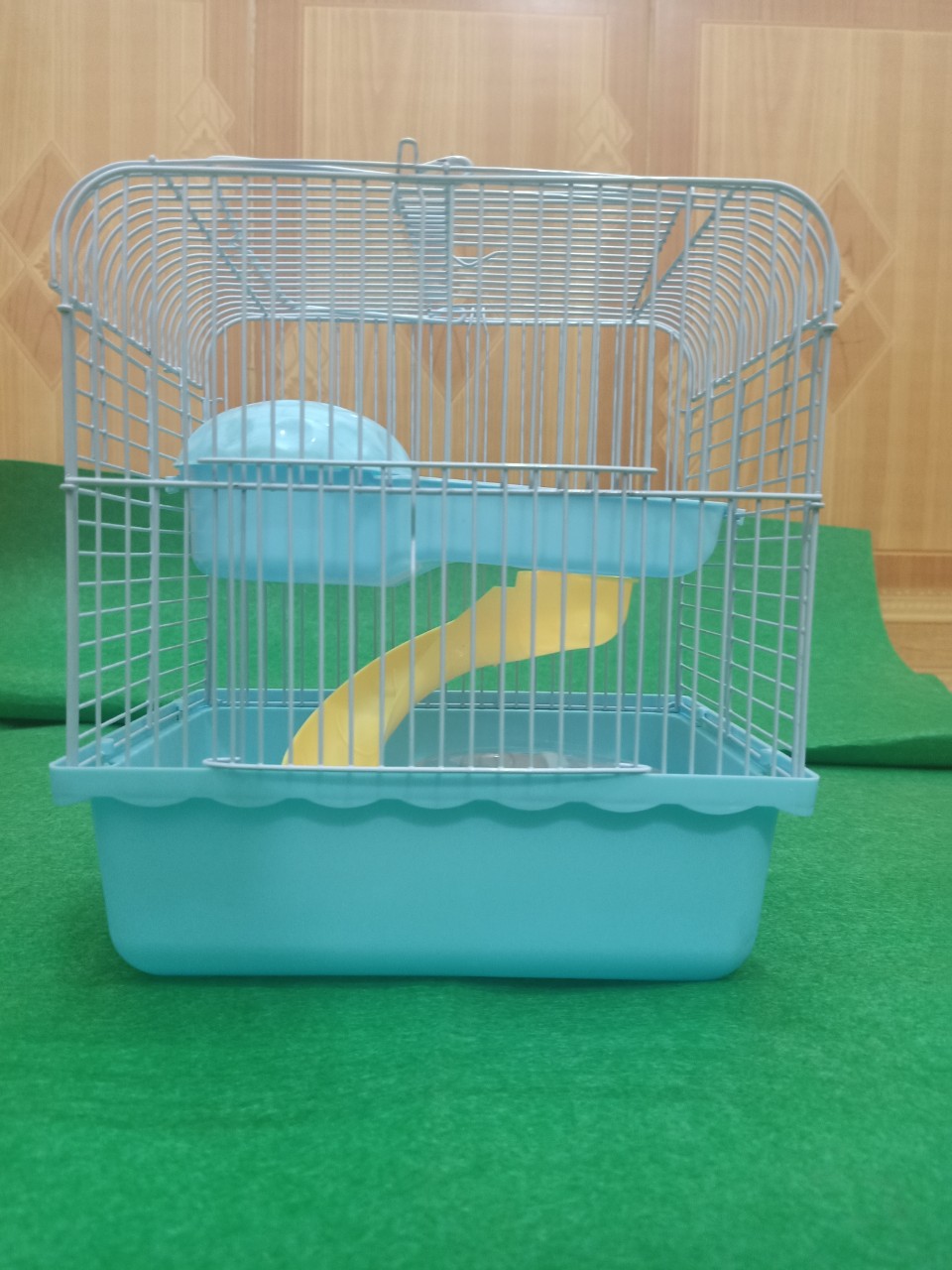 LỒNG 2 TẦNG CHUỘT HAMSTER NHÀ NẤM 25*20*27cm