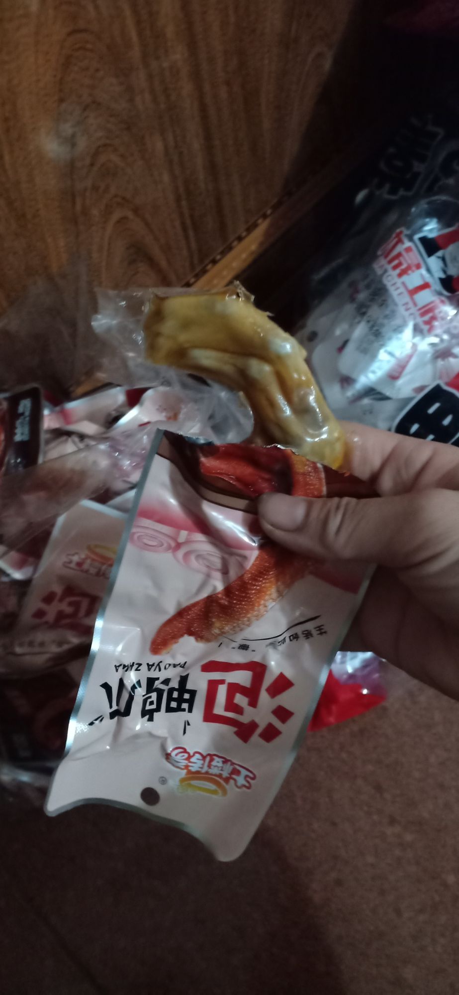 Combo 10 Chân Vịt Đỏ Cay Đồ Ăn Vặt Trung Quốc