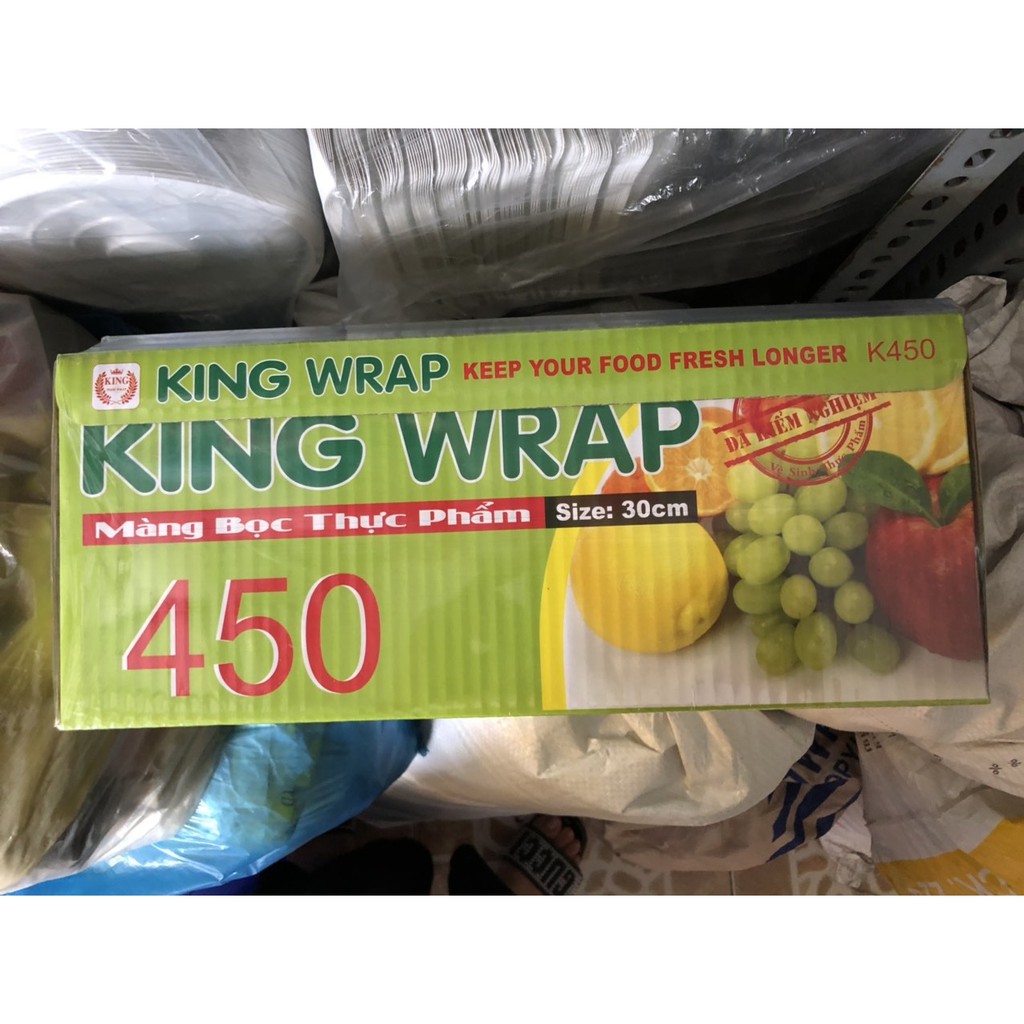 Màng bọc thực phẩm king wrap lớn R450-30 (30cm x450)