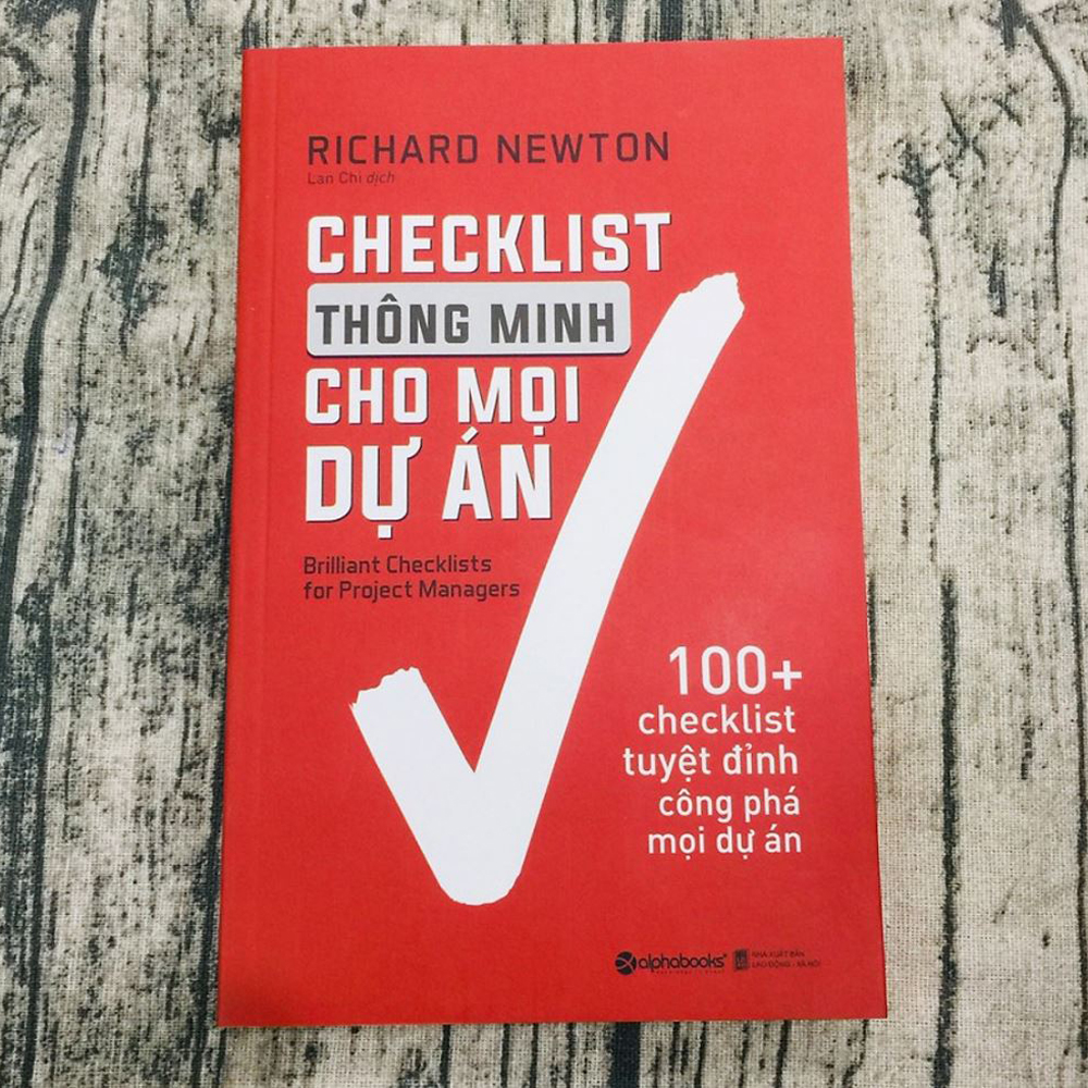Sách - Checklist Thông Minh Cho Mọi Dự Án 129K