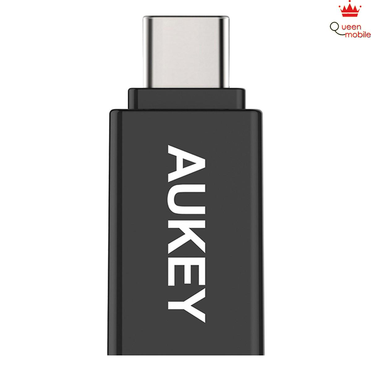 Bộ 2 Đầu Chuyển OTG 3.0 Từ USB Ra USB Type-C Aukey CB-A1