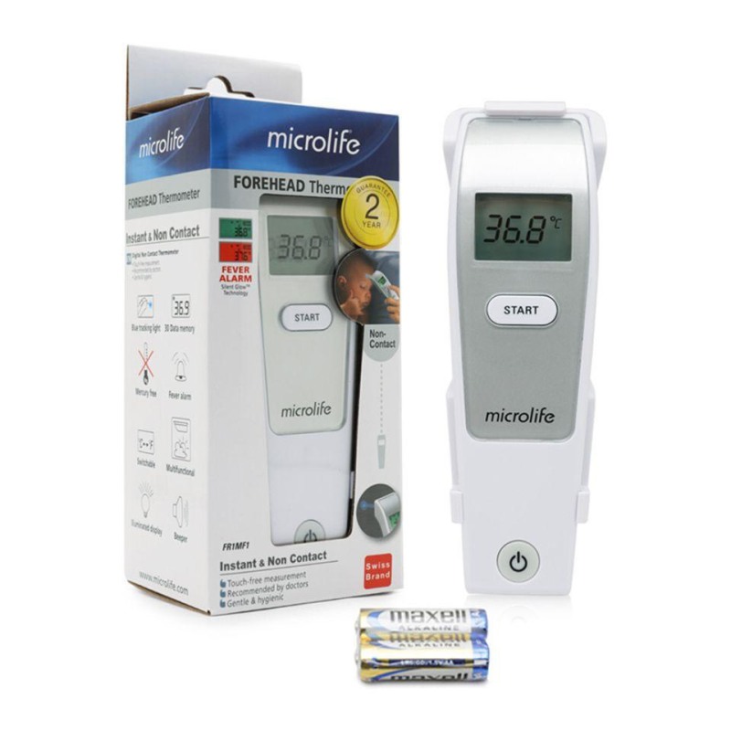 Giá bán Nhiệt kế hồng ngoại bấm trán Microlife FR1MF1