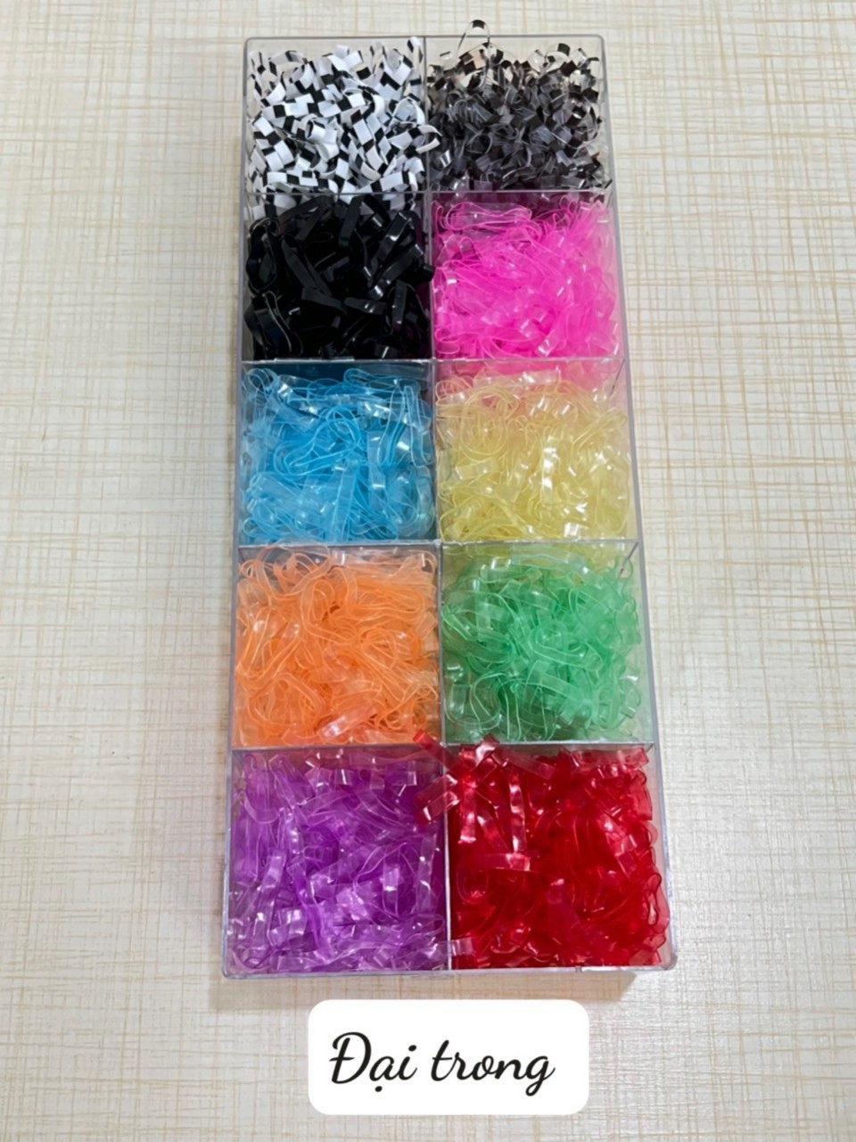 Sỉ 1kg thun buộc tóc thái siêu dẻo dai