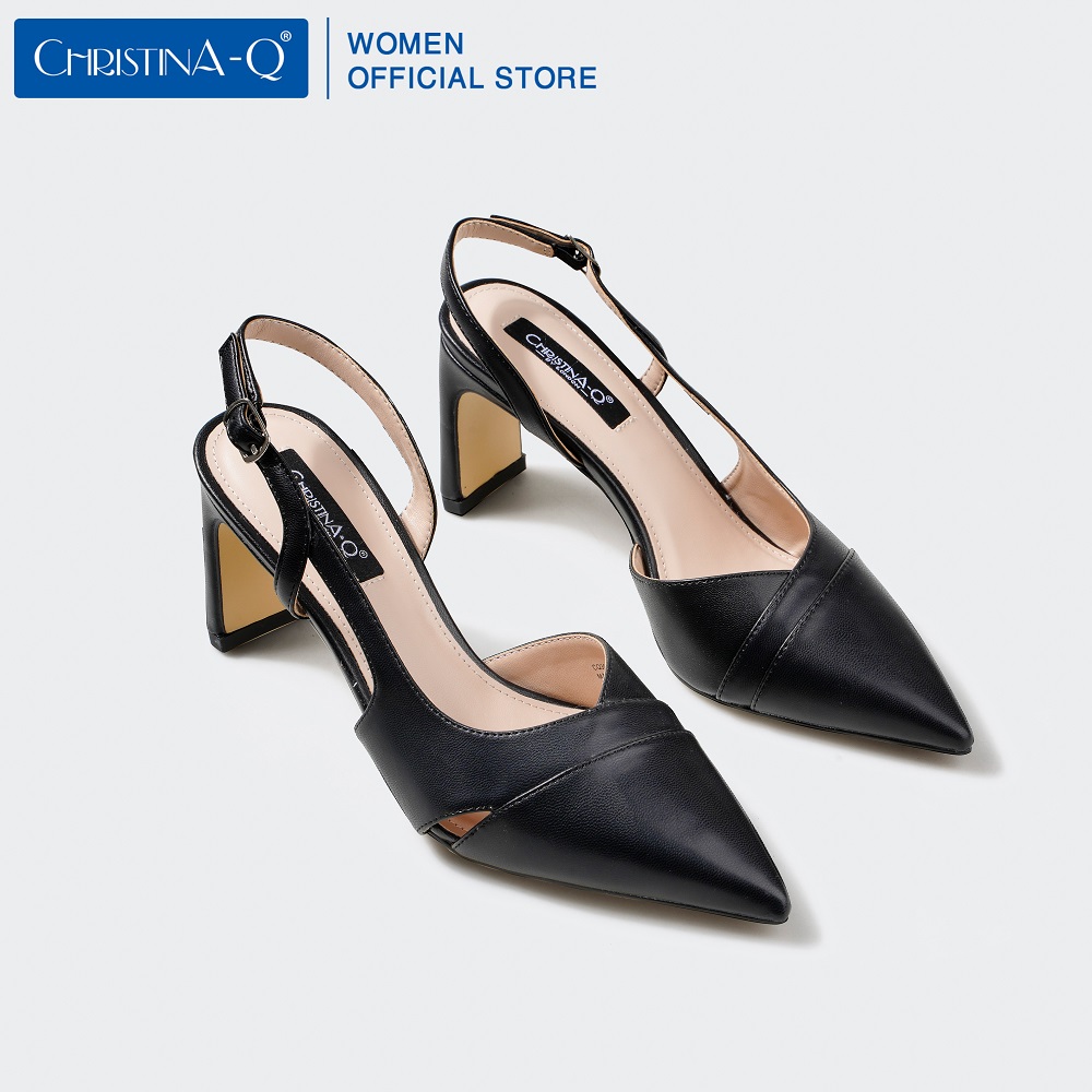 Giày Cao Gót Bít Mũi Nhọn ChristinA-Q GBN305