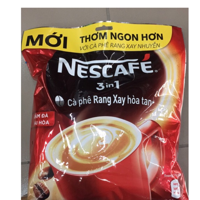 Nescafe đậm đà hài hoà ( bịch 46 gói x17g)