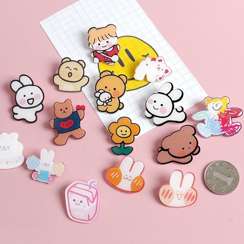 BALO MILKTEA VẢI BỐ IN STICKER