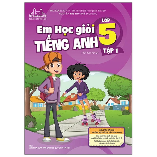 Fahasa - the langmaster - em học giỏi tiếng anh lớp 5 - tập 1