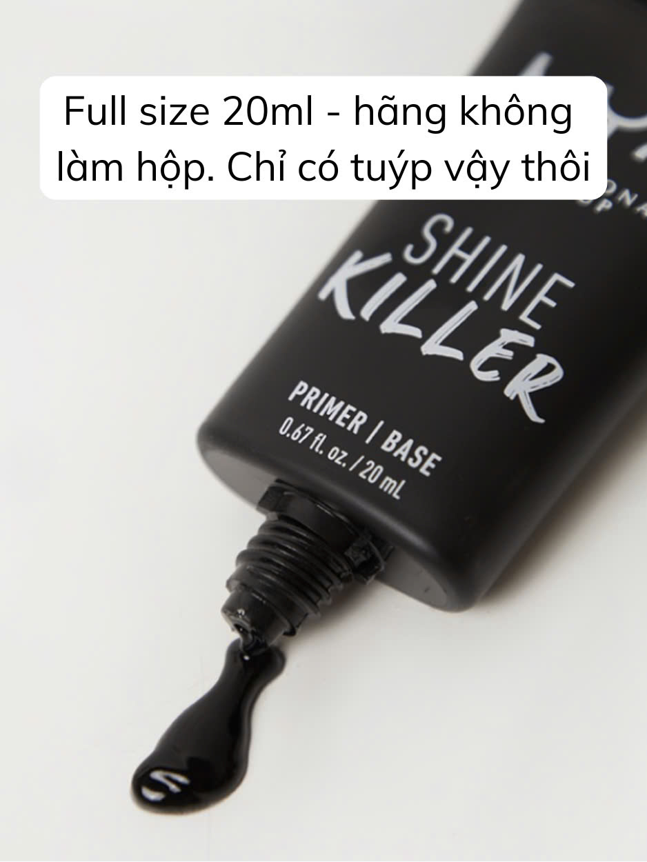 (No box) Kem lót kiềm dầu NYX Shine Killer